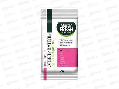 Master FRESH Отбеливатель-пятновыводитель PRO-Expert порошок 70г 8380 *12