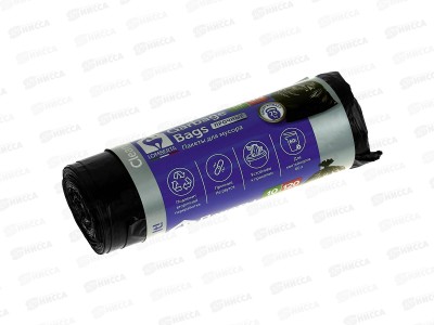 Мешки для мусора Lomberta 120л 10шт ПВД *20