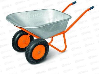 Тачка строит.усил. Кратон WB-250DN 2кол. 16&quot, 250кг, 110л, 0.8мм