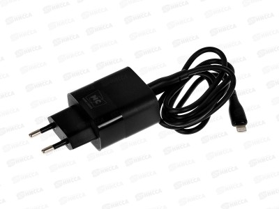З/у сетевое 1USB+1Туре-С 3.0A PD20W+QC3.0 б/з More choice NC81i Black