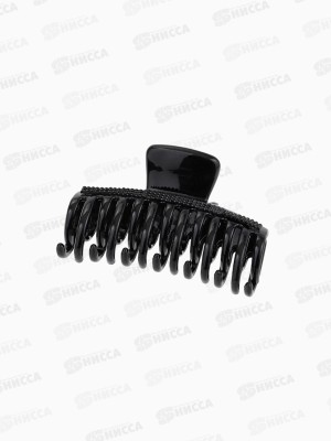 Краб  для волос &quotКамилла&quot классика, 9см чёрный 7908642