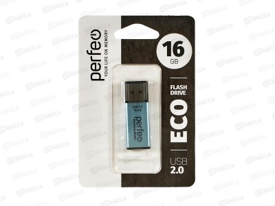 Флеш-карта Perfeo USB 16GB Е03 Blue economy series