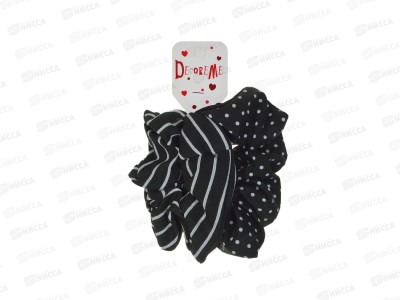 Резинка д/волос АЛЬТ 2шт,Black is cool, 2-712/12* 12