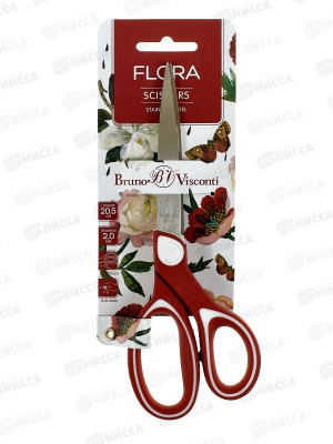 Ножницы B.V.  205мм Flora 60-0058 *12/240