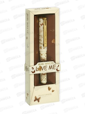 Ручка шар. B.V. DreamWrite,Love me Котики,под.упак.син,20-0486*12