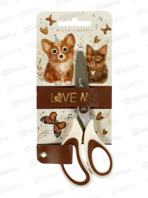 Ножницы B.V. 142мм Love me  60-0029/04 *12/240
