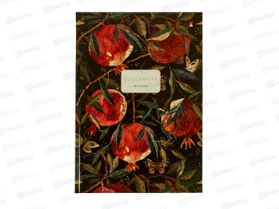 Блокнот-престиж АЛЬТ 80л А6 Flora Ирисы 3-80-005/46