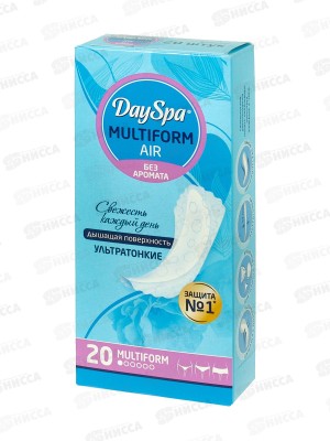 Day Spa прокладки ежедневные мультиф Без запаха 20шт *32