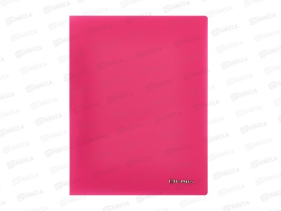 Скоросшиватель  А4 и внутр.карманом,розовый 07S-K *54