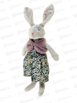Игрушка ТМ &quotRelana&quot Зайка в лавандовой жилетке, 20см, RL24182-20