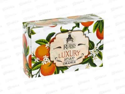 Rubis мыло туалетное Luxurious Orange 115г *48