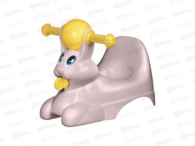 Горшок детский &quotLapsi&quot 420х290х310мм Зайчик (светло-розовый) 221500407/02