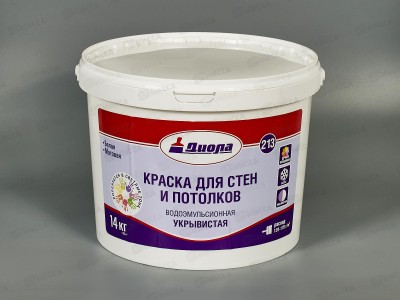 Краска в/э для потолков и стен Д-213 14кг