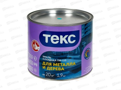 Эмаль ПФ-115 для мет/дер ТексОптимум гол гл 1,9кг *1/16 срок до 04.26