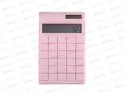 Калькулятор Alingar  12разряд. розовый ,AL-13233*20