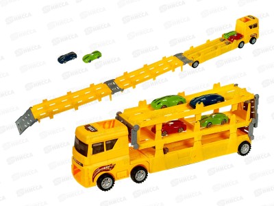 Автовоз №F3555-42 раскладной, коробка 38*7,2*18,9см