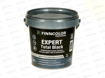 Краска Expert Total Blacl 0,9л