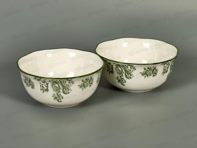 Набор салатников HS1415-336-5.5 Dahlia 2шт 14см 450мл 698576