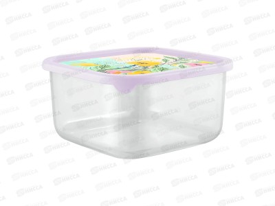 Контейнер 0,8л д/продуктов Sugar&Spice Bloom квадр., SE168010626 *18