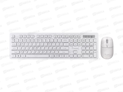 Клавиатура+мышь мультимедийный комплект Smartbuy 105AG белый, SBC105AGW *20