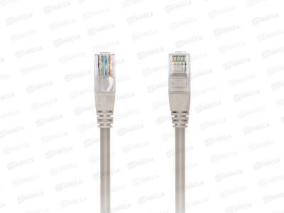 Патч-корд комп. сети литой 30м UTP5e, серый, Smartbuy K-09300-15