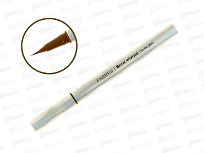 Farres Лайнер для бровей стойкий 8049-01 Пепельно-коричневый *6