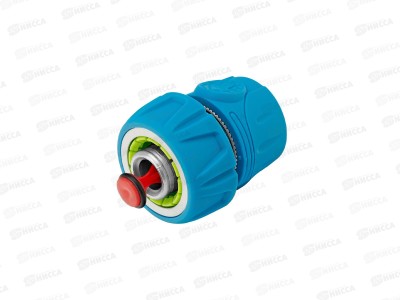 Соединитель быстросъемный 3/4&quot аквастоп, алюминий, LUXE 65837