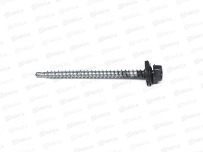 Саморез кровельный RAL7024 4,8*70 (1000шт) Графитовый серый, Zitar