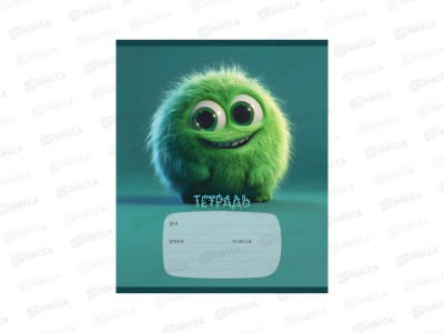 Тетрадь 12л лин. ПЗБМ Пушистики. 012068 *20/240