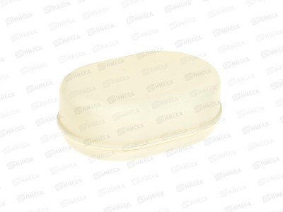 Мыльница RUNIS дорожная, с крышкой, сливочный 6-250  *100
