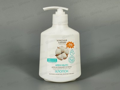 КР. ЛИНИЯ мыло жид. интим хлопок 300мл *6