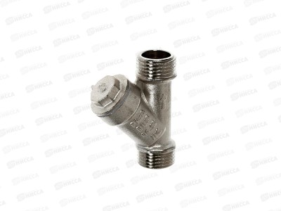Фильтр механической очистки косой 1/2  нар-нар DN15 PN40 Aqualink,03956 *10