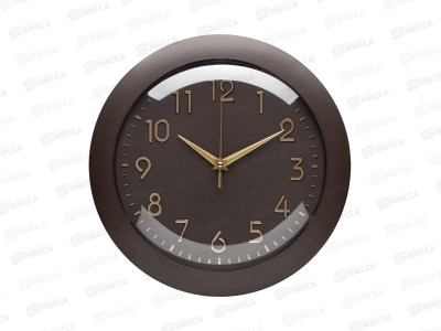 Часы &quot21 Век&quot 3123-004 круг d=31см,т-корич,Классика,Рубин