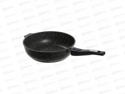 Сотейник АП ГРАНИТ Black 26см со съемной руч без крышки 0263802