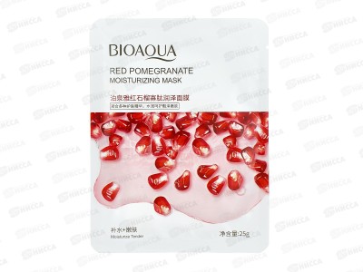 Bioaqua Маска тканевая для лица  Увлажняющая Гранат *720