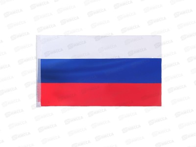 Флаг &quotРоссии&quot 90*150см двухсторонний, сатин, 9111473