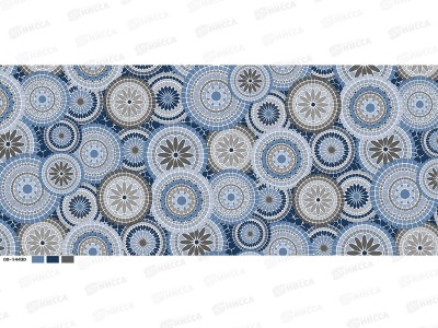 Коврик рулонный 0,8*15м ПВХ GRAILY GR1443D-80 121348