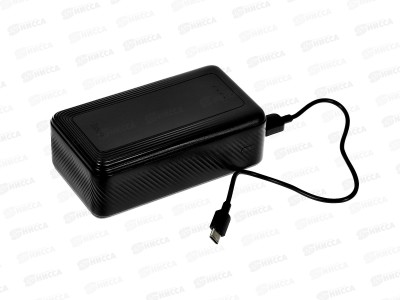 Зарядное устройство (Пауэрбанк) 2USB+1Type-C 1micro Hoco J165B Black