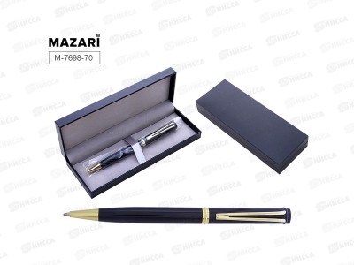 Ручка мех. MAZARI Melior G синяя,0.7, M-7698-70 *25