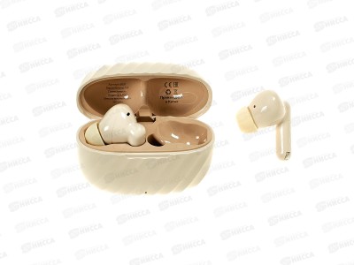 Наушники беспроводные вакуумные More choice БB37 TWS Beige