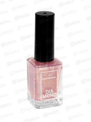 Jeanmishel Diamond Лак для ногтей 12мл №509 Розовый с блес перлам *12