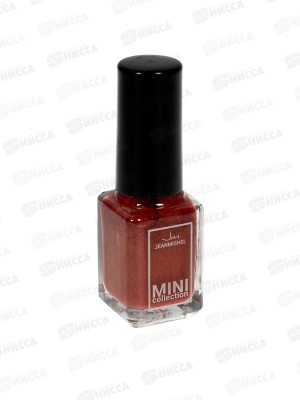 Jeanmishel MINI Лак для ногтей 666 6мл №189 коричневый с перламутр *24