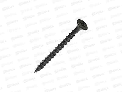 Саморез для ГКЛ крупная резьба, оксид 4,8*102  150шт коробка SR