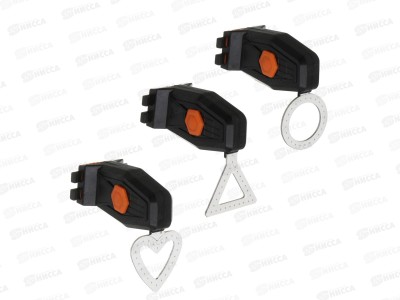Фонарь велосипедный BY SPORT, USB, 5 режимов, 3диз., 195-143 г