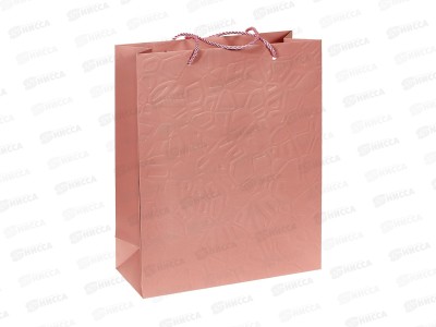 Пакет бумажный люкс 26*32 Классика 9133М *12