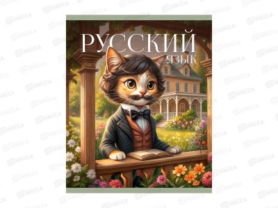 Тетрадь 40л лин. ЭКСМ Усатые умники Русский язык ТТ408496 *120