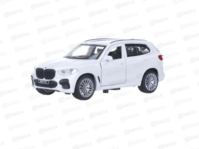 Машина &quotТЕХНОПАРК&quot металл &quotBMW X5 M-SPORT&quot, 12см, белый в/к