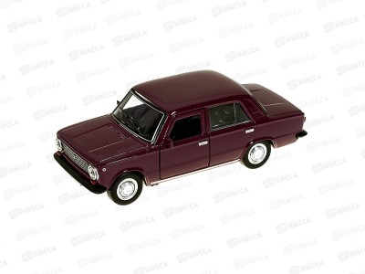 Машина &quotТЕХНОПАРК&quot металл &quotваз-2101&quot, 12см, фиолет., инерц. в/к