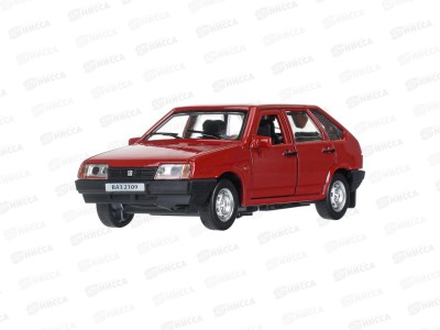 Машина &quotТЕХНОПАРК&quot металл &quotваз-2109 Спутник&quot, 12см, красный, инерц. в/к
