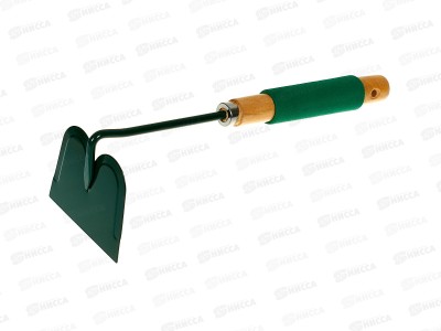 Тяпка с деревянной ручкой и поролоном, 30 см, AL-251247-3  *120